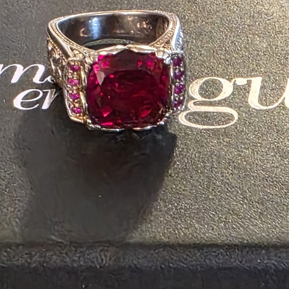 Gems En Vogue Red Quartz Ring